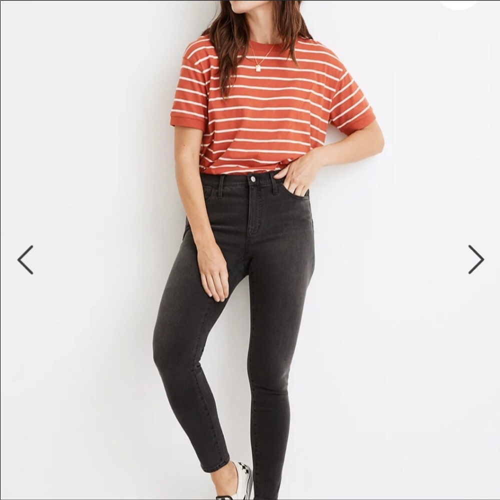 Madewell Roadtripper Black Jeggings